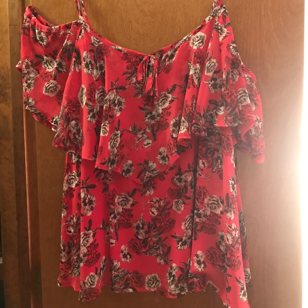 Torrid off-shoulder tank